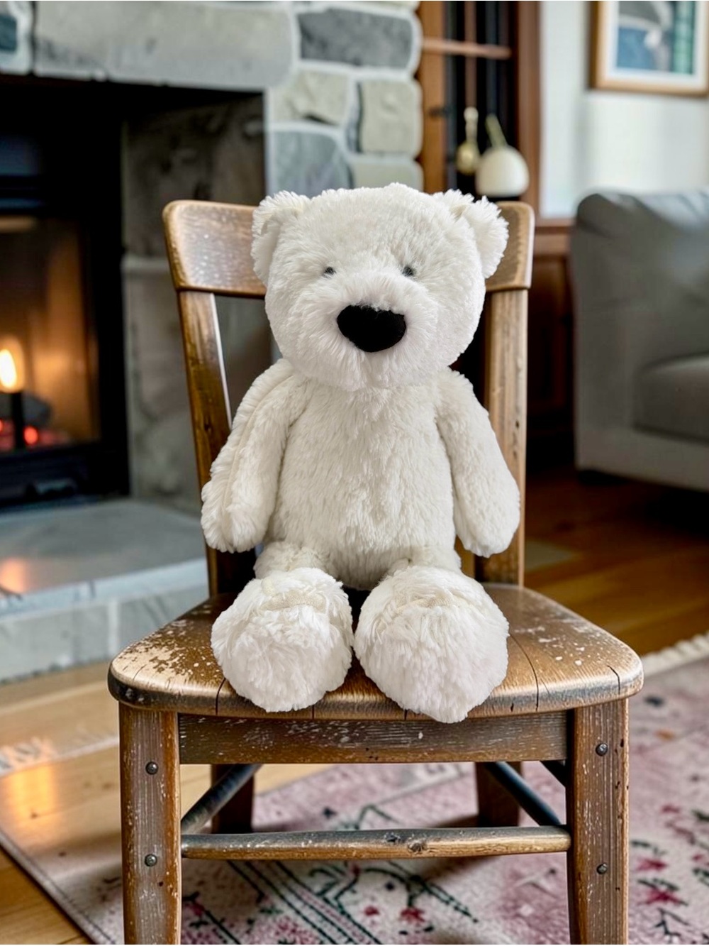 🐻‍❄️𝐀𝐮𝐭𝐡𝐞𝐧𝐭𝐢𝐜 𝐉𝐞𝐥𝐥𝐲𝐜𝐚𝐭 𝐖𝐡𝐢𝐭𝐞 𝐏𝐢𝐩𝐞𝐫 𝐁𝐞𝐚𝐫🐻‍❄️